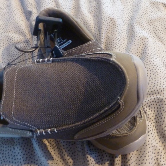 Men's Wide Sz12 George Slip on Lightweight comfort sneakers with memory foam - Picture 4 of 10